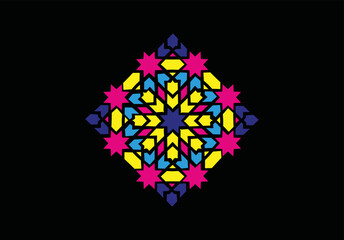 Islamic geometric motifs, which are very nice