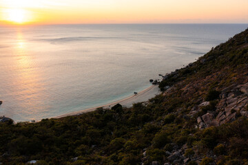 Sunset on a tropical island - Lizard Island.