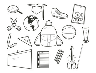 School Supply Doodle Collections