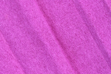 Fototapeta premium Pink crumpled paper texture sweet patterns blank background