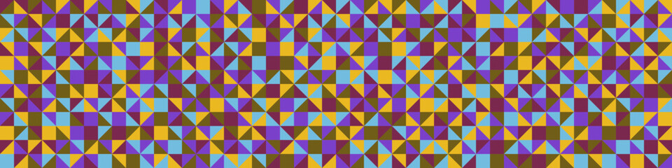 Color Rhombus tile tessellation pattern illustration