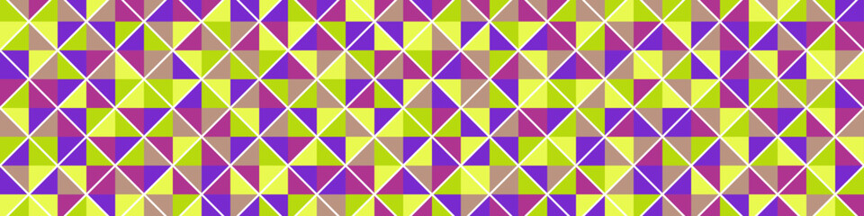 Color Rhombus tile tessellation pattern illustration