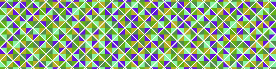 Fototapeta premium Color Rhombus tile tessellation pattern illustration