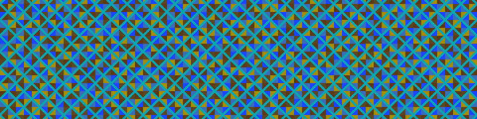 Color Rhombus tile tessellation pattern illustration