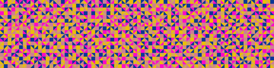 Fototapeta premium Color Rhombus tile tessellation pattern illustration