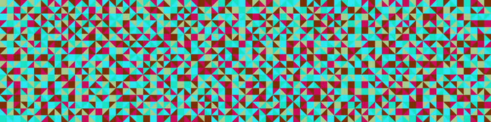 Color Rhombus tile tessellation pattern illustration