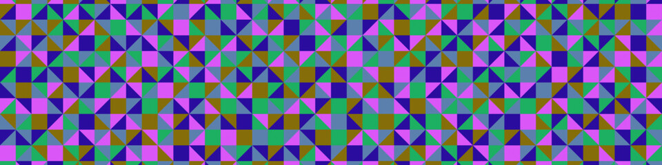 Color Rhombus tile tessellation pattern illustration