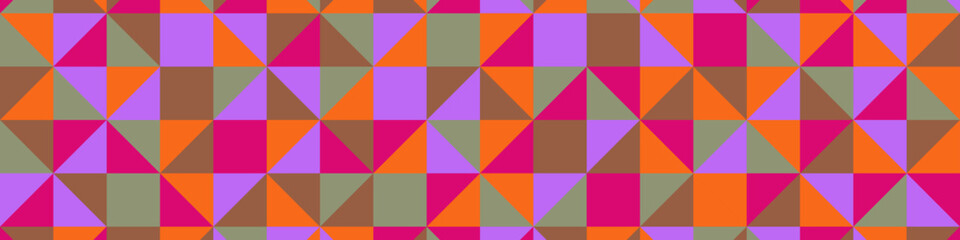 Color Rhombus tile tessellation pattern illustration