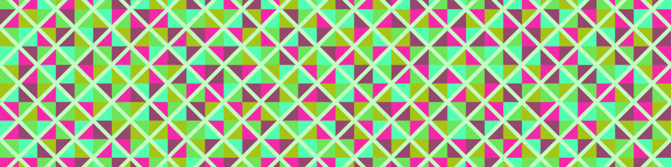 Color Rhombus tile tessellation pattern illustration