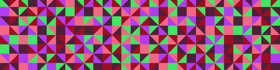 Color Rhombus tile tessellation pattern illustration