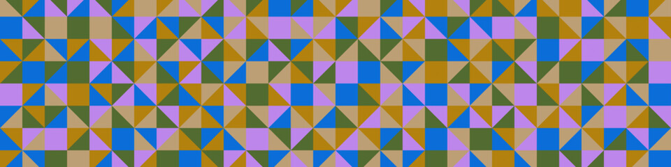 Color Rhombus tile tessellation pattern illustration