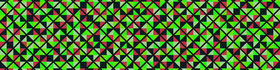 Obraz premium Color Rhombus tile tessellation pattern illustration