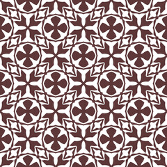 Geometric pattern. Seamless vector background. Ethnic graphic design.