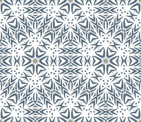 Geometric pattern. Seamless vector background. Ethnic graphic design.