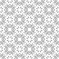 Fototapeta premium Geometric pattern. Seamless vector background. Ethnic graphic design.