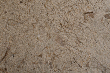 Craft, Hand made or mulberry paper background . Natural and eco friendly material.