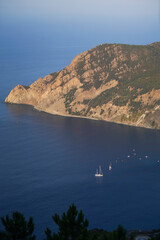Obraz premium View of Monterosso coast
