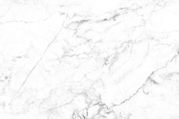 White marble texture background pattern with high resolution.