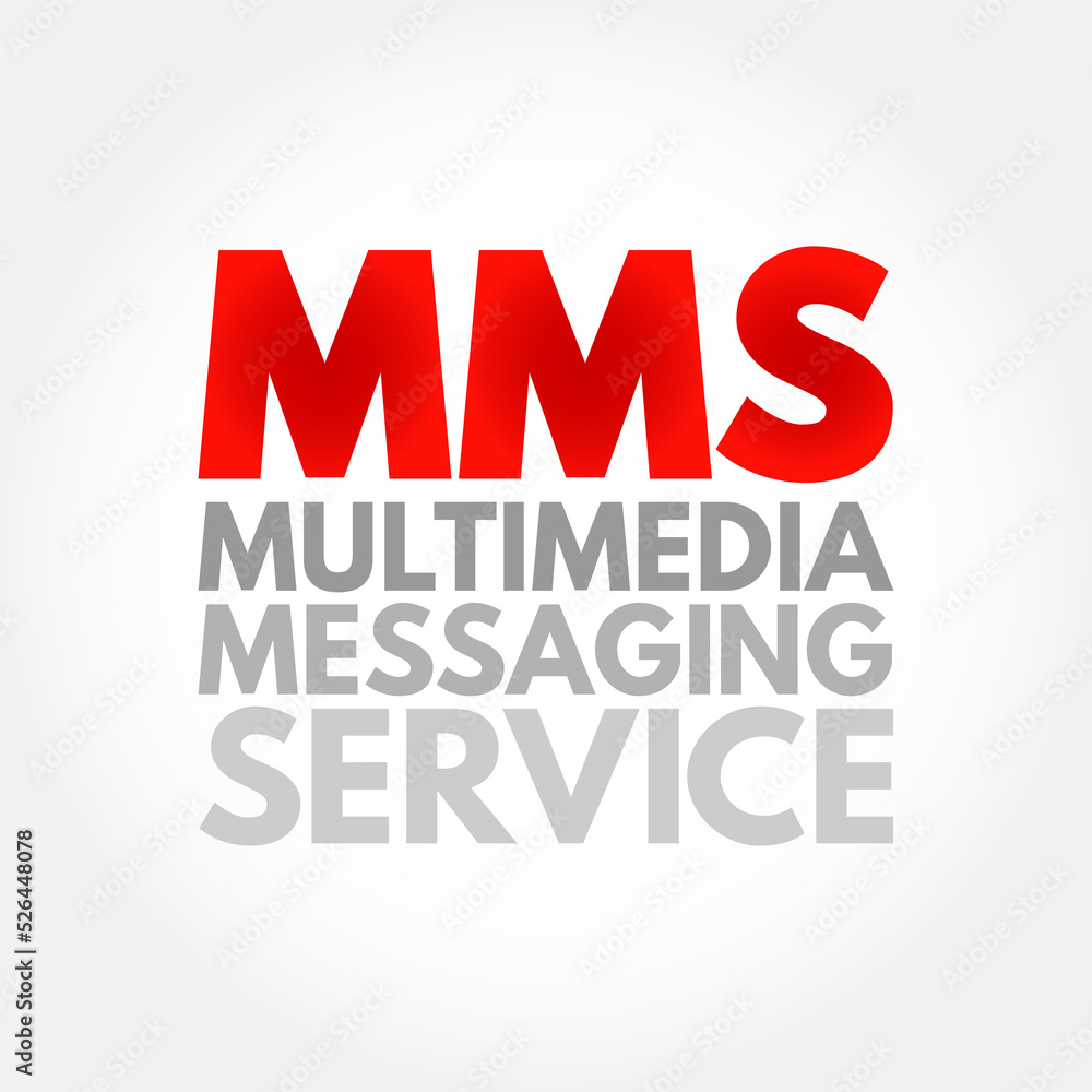 Poster mms multimedia messaging service - standard way to send messages that include multimedia content to 