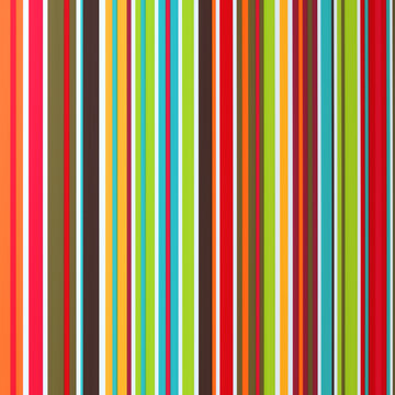 Vibrant color stripes. Abstract graphic background. Seamless texture