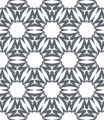 Geometric pattern. Seamless vector background. Ethnic graphic design.