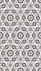 Geometric pattern. Seamless vector background. Ethnic graphic design.