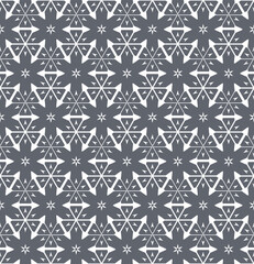 Geometric pattern. Seamless vector background. Ethnic graphic design.