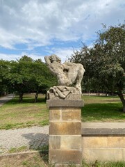 Panorama of Dresden. The ancient city of Germany. Historical and cultural center