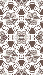 Geometric pattern. Seamless vector background. Ethnic graphic design.