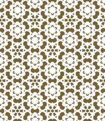 Geometric pattern. Seamless vector background. Ethnic graphic design.
