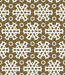 Geometric pattern. Seamless vector background. Ethnic graphic design.