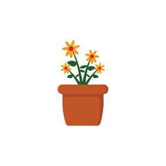 Flower icon design template vector illustration