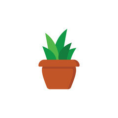 Succulent icon design template vector illustration