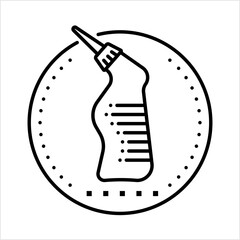 Cleaning Bottle Icon, Cleaning Container Icon