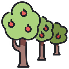 tree farm icon