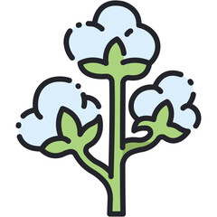cotton flower icon