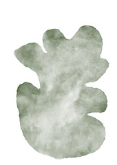 Abstract Shape Watercolor 