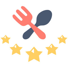 restaurants ranking icon