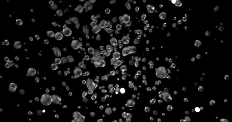 crystal balls amalgamation with gravity