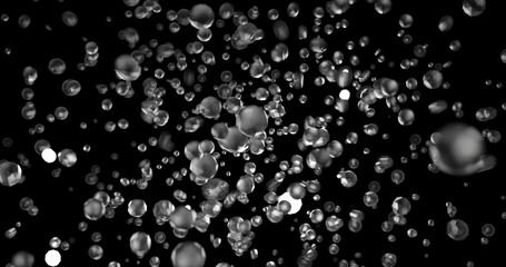 crystal balls amalgamation with gravity