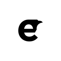 Premium Letter E Eagle for Branding, Company, and Other