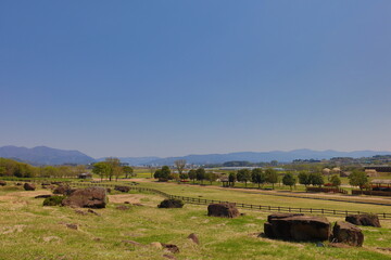 Obraz premium 고창 죽림리고인돌군(고창 고인돌공원)