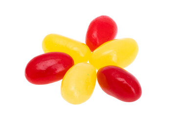 jelly beans isolated