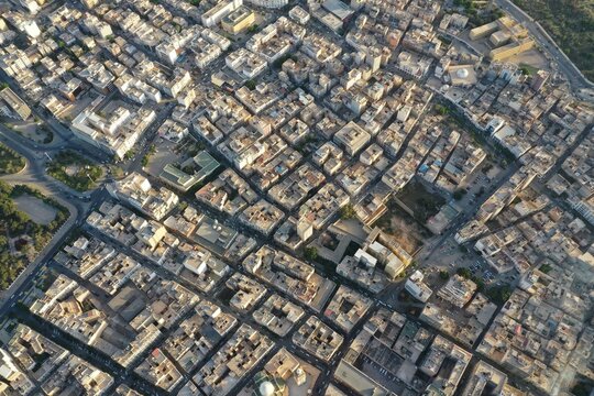 Tripoli downtown aerial
