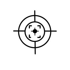 target icon vector