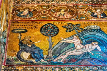 The mosaics of the Cathedral of Monreale, Sicily © Michael Knöbl