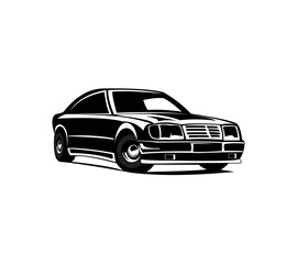 Fototapeta premium Japanese sport car vector isolated, best for mechanic or garage illustration and logo