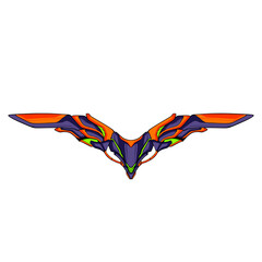Obraz na płótnie Canvas wings robot art design