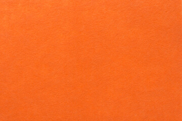 orange felt material background