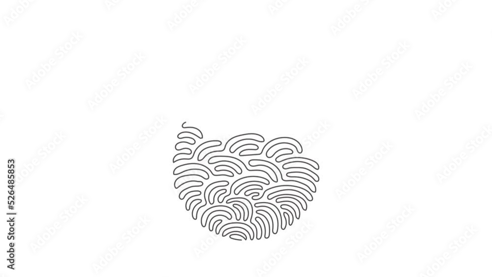 Poster animated self drawing of continuous line draw water drop outline. linear style sign for mobile conce